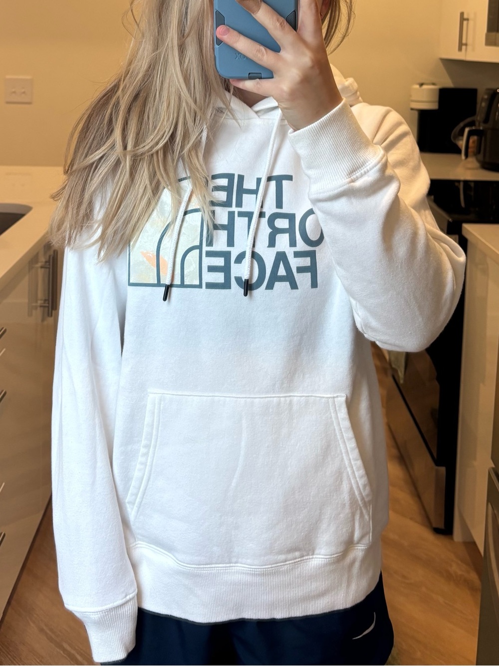 The North Face White Hoodie